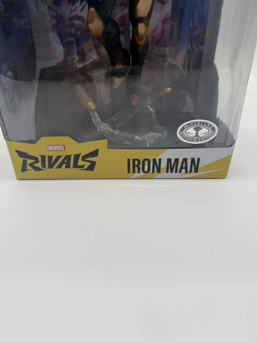 Marvel Rivals Iron Man McFarlane Gamerverse Black Platinum Edition New 1:6TH